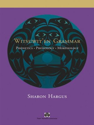 cover image of Witsuwit'en Grammar